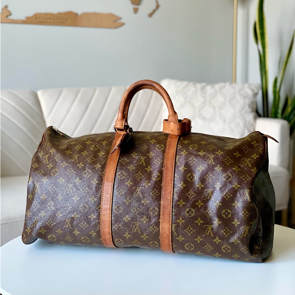 *SOLD* Vintage 💯 Auth LV Keepall 55